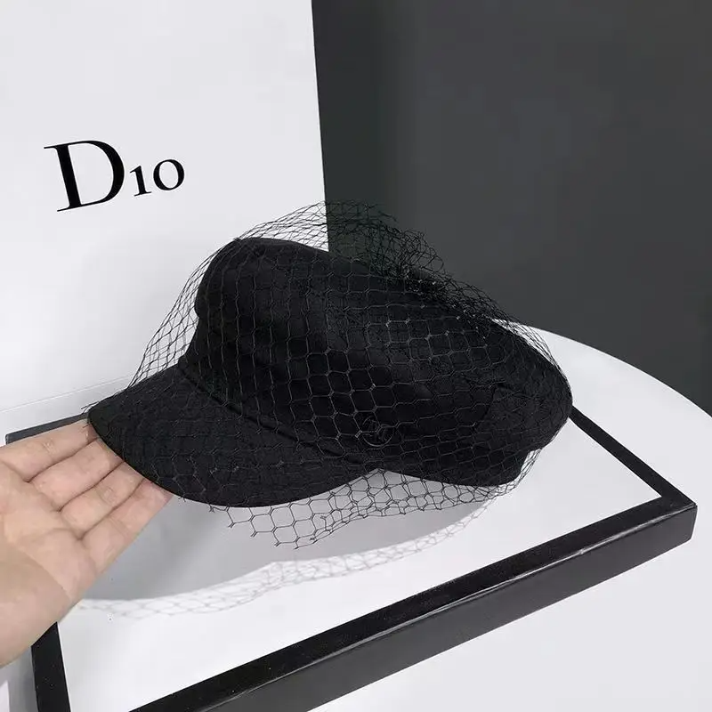 Hat with mesh