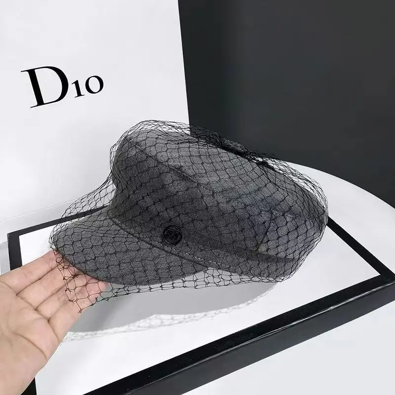 Hat with mesh