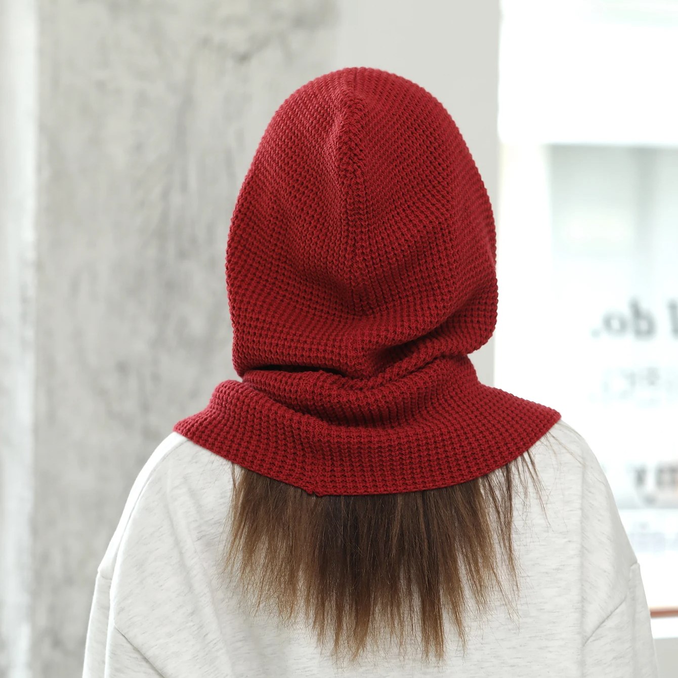 Embroidered balaclava