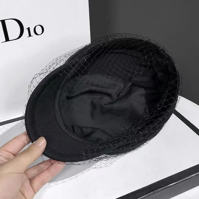 Hat with mesh